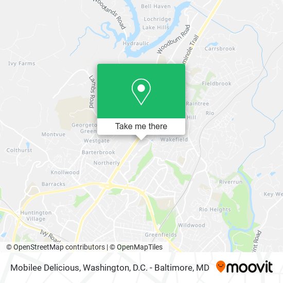 Mobilee Delicious map