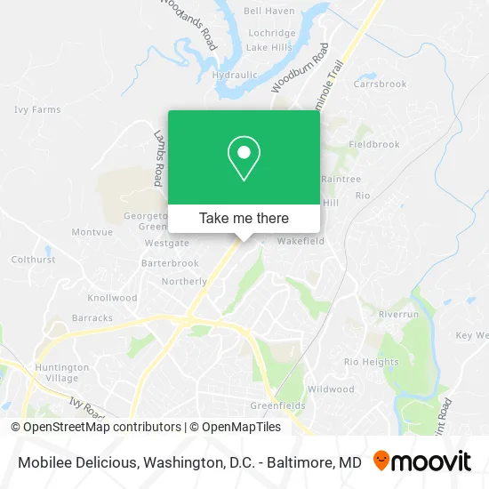 Mapa de Mobilee Delicious