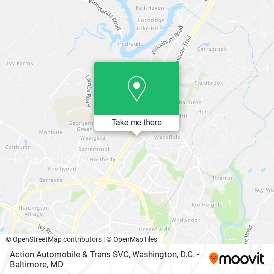 Mapa de Action Automobile & Trans SVC
