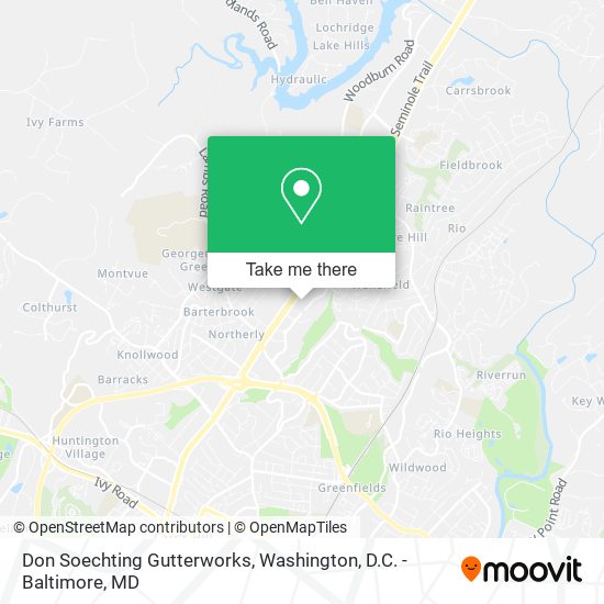 Don Soechting Gutterworks map