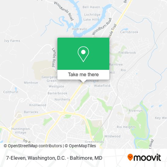 Mapa de 7-Eleven