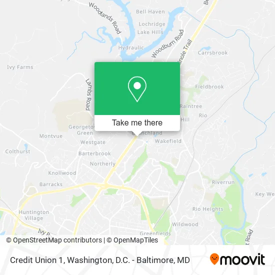 Mapa de Credit Union 1