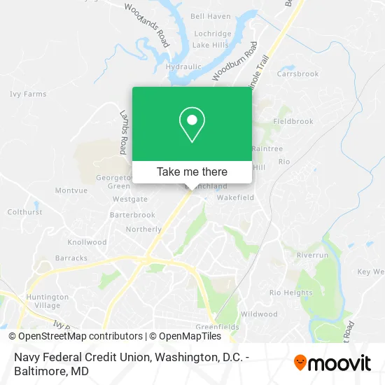 Mapa de Navy Federal Credit Union