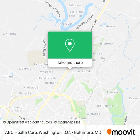 Mapa de ABC Health Care