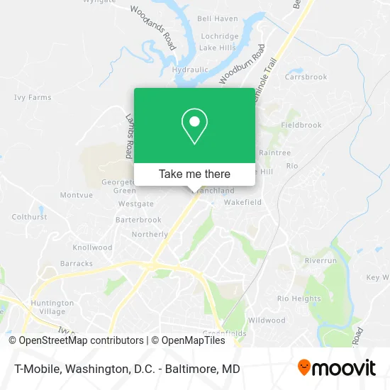 T-Mobile map