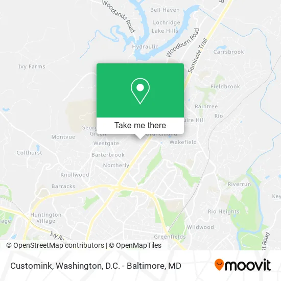 Customink map