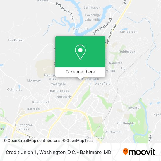 Credit Union 1 map