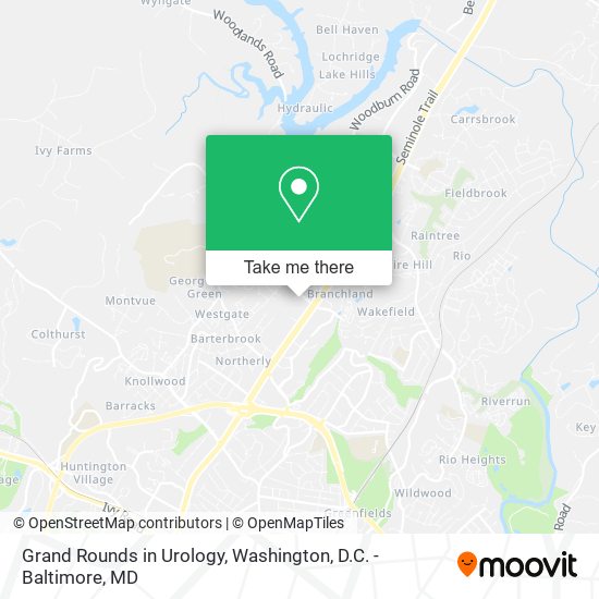 Grand Rounds in Urology map