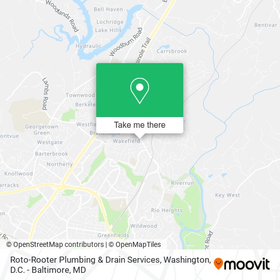 Roto-Rooter Plumbing & Drain Services map