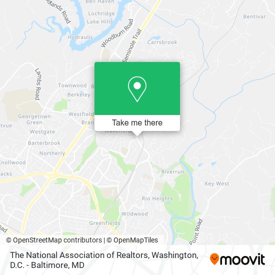The National Association of Realtors map