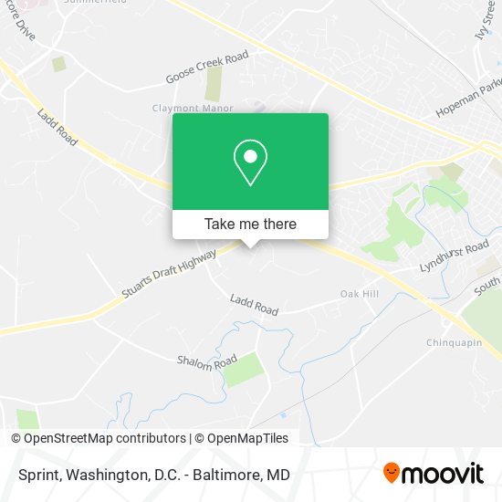 Sprint map