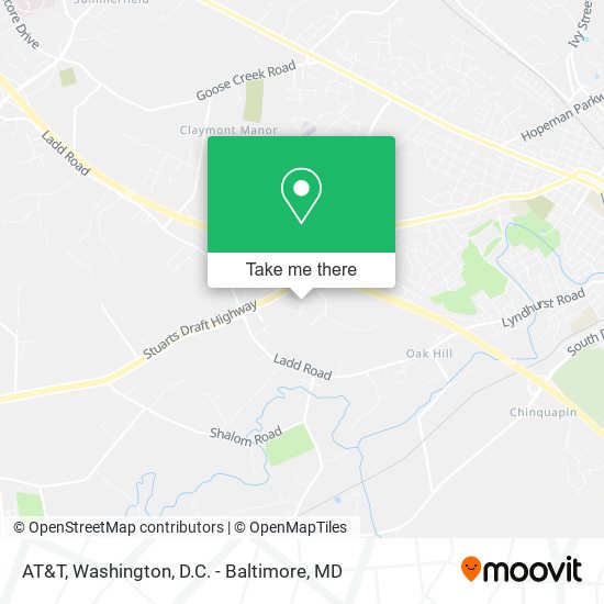 AT&T map