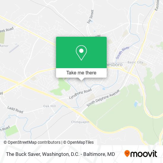 The Buck Saver map