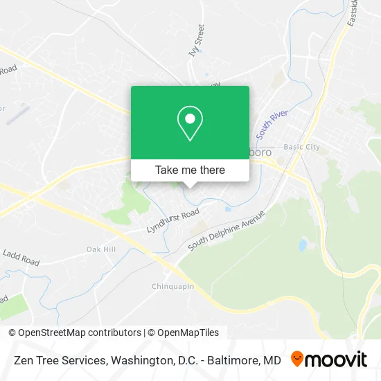 Zen Tree Services map