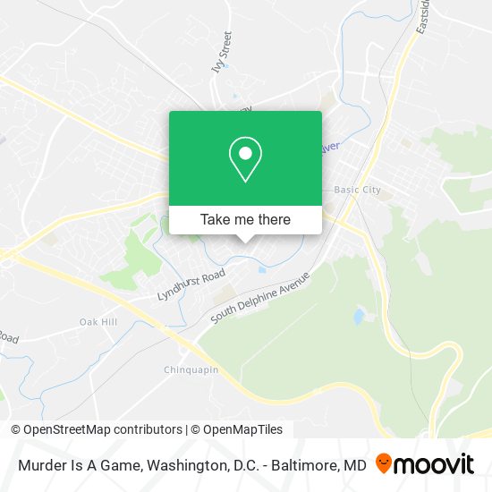 Mapa de Murder Is A Game