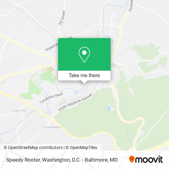 Speedy Rooter map