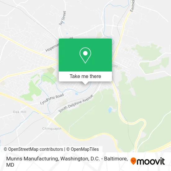 Munns Manufacturing map