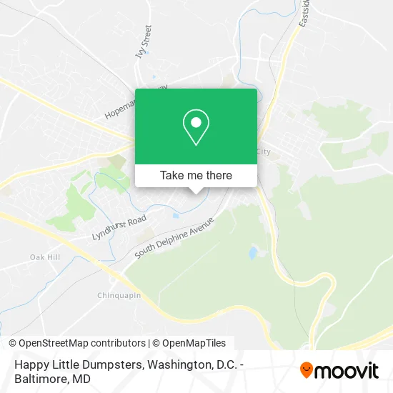 Happy Little Dumpsters map