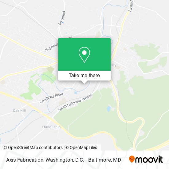 Axis Fabrication map