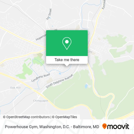 Powerhouse Gym map