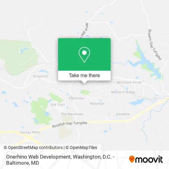 Onerhino Web Development map