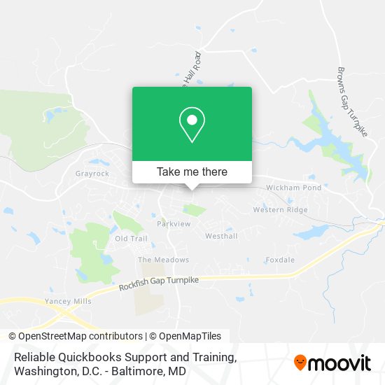 Mapa de Reliable Quickbooks Support and Training
