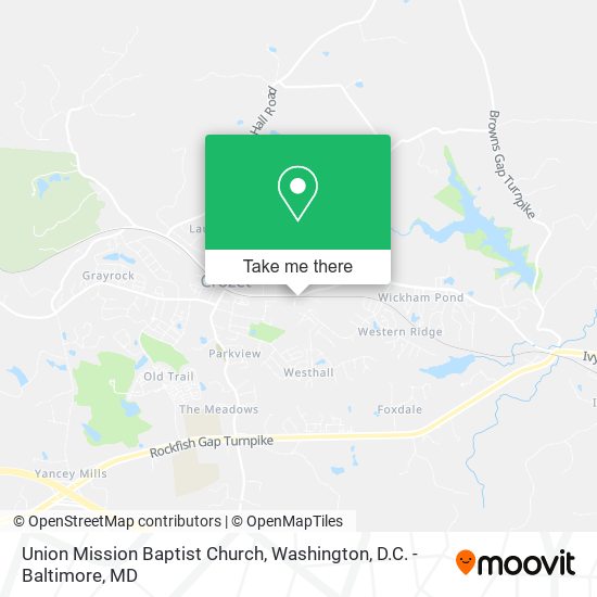 Union Mission Baptist Church map