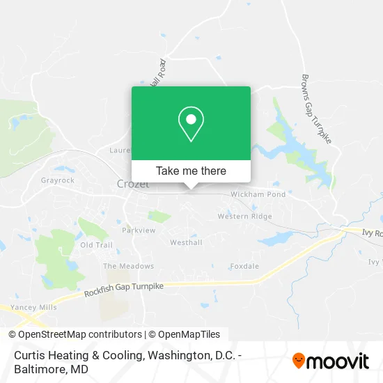 Curtis Heating & Cooling map