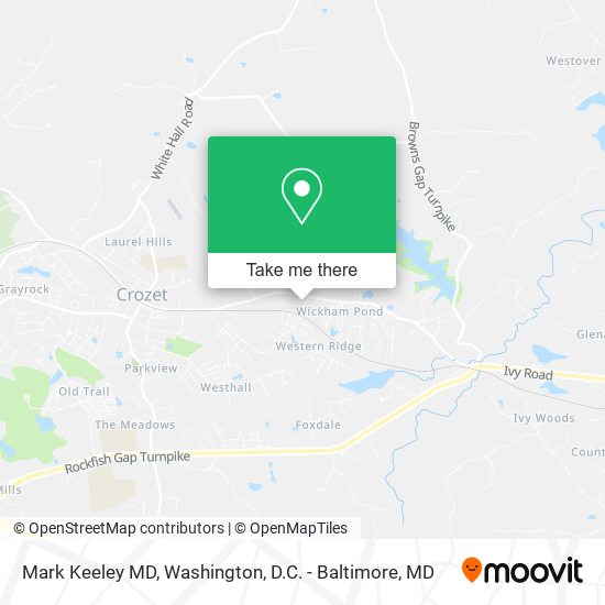 Mark Keeley MD map