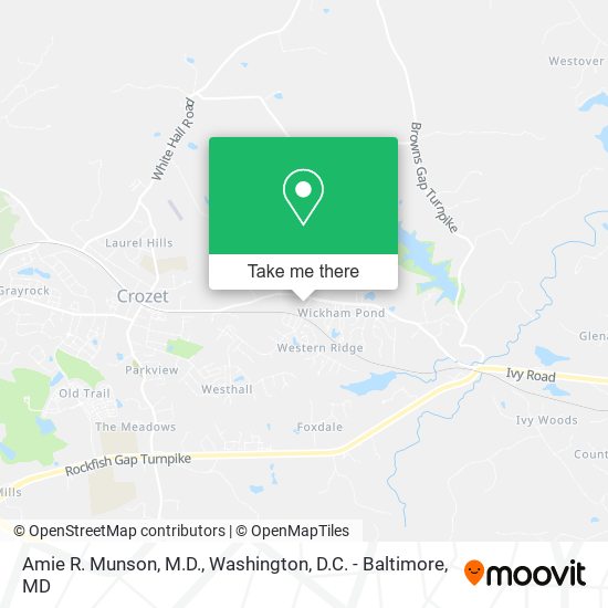 Mapa de Amie R. Munson, M.D.