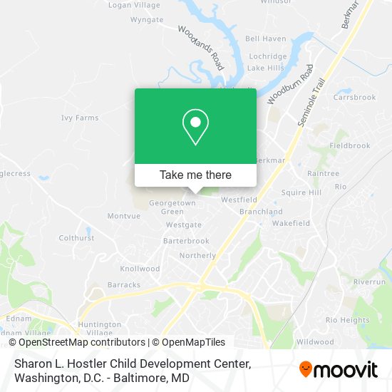 Sharon L. Hostler Child Development Center map