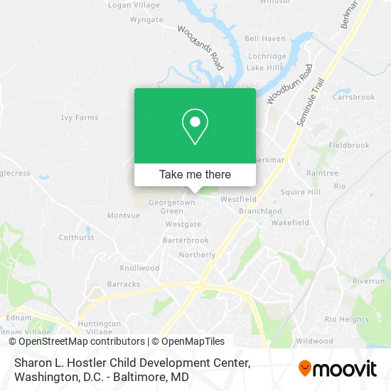 Sharon L. Hostler Child Development Center map