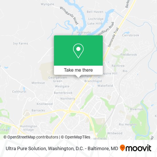 Ultra Pure Solution map