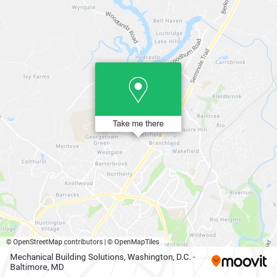Mapa de Mechanical Building Solutions