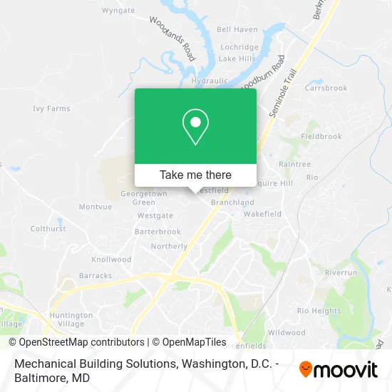 Mechanical Building Solutions map