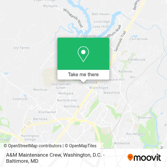 A&M Maintenance Crew map