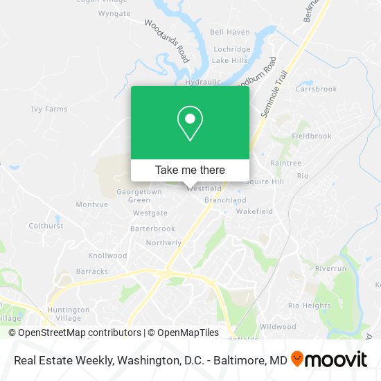 Real Estate Weekly map