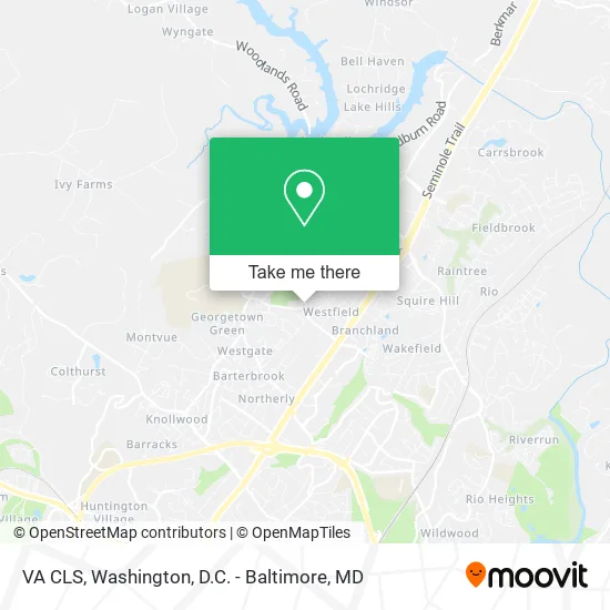 VA CLS map