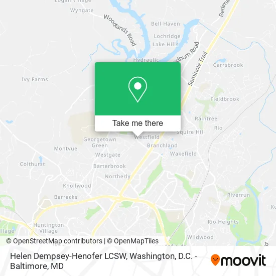 Helen Dempsey-Henofer LCSW map