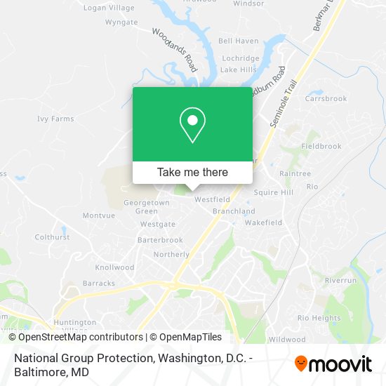 National Group Protection map