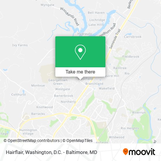 Hairflair map