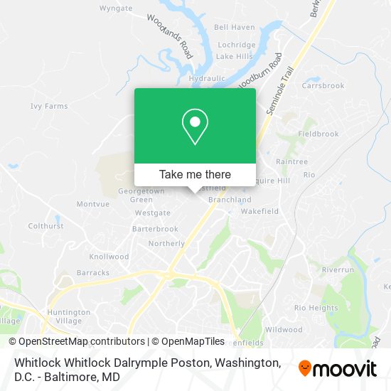 Whitlock Whitlock Dalrymple Poston map