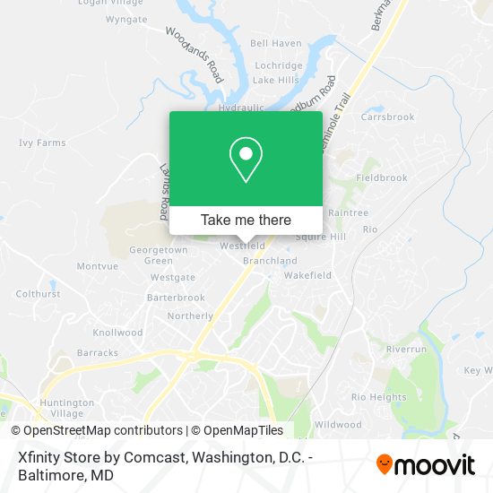 Xfinity Store by Comcast map