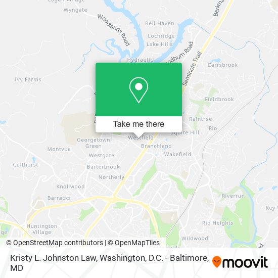 Kristy L. Johnston Law map