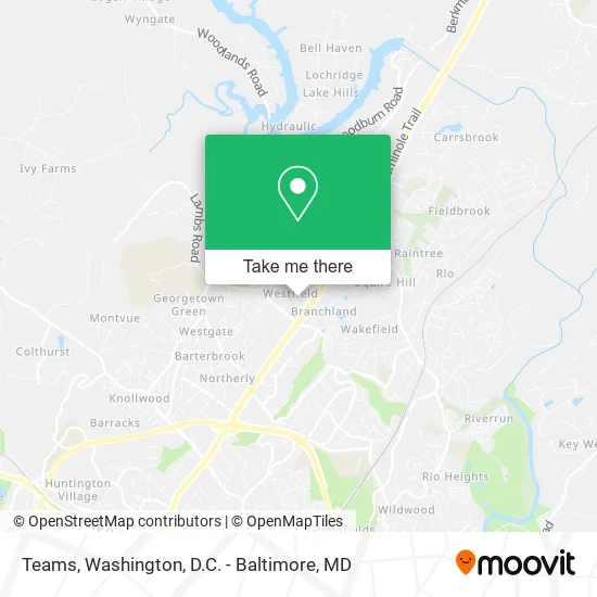 Teams map