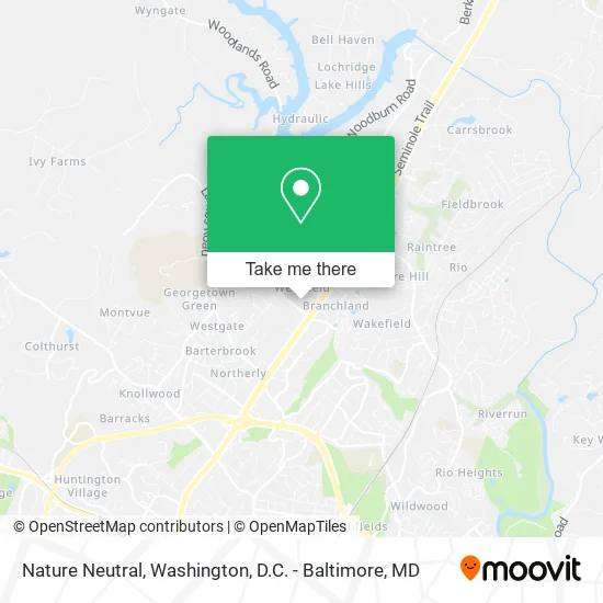 Nature Neutral map