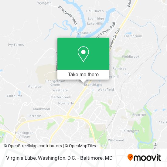 Mapa de Virginia Lube