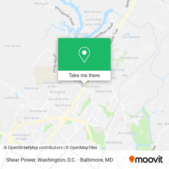 Shear Power map