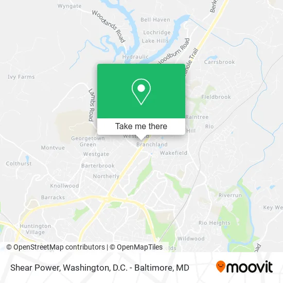 Shear Power map