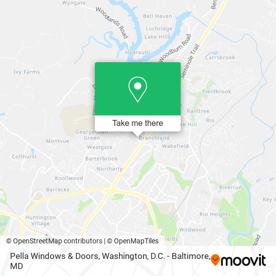 Pella Windows & Doors map